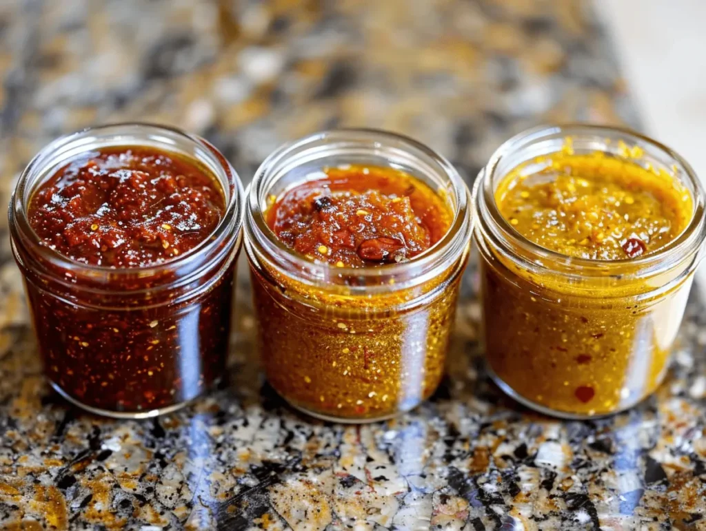 Seafood Boil Sauce — The Ultimate Garlic Butter Cajun Recipe 4 seafood boil sauce variations in jars