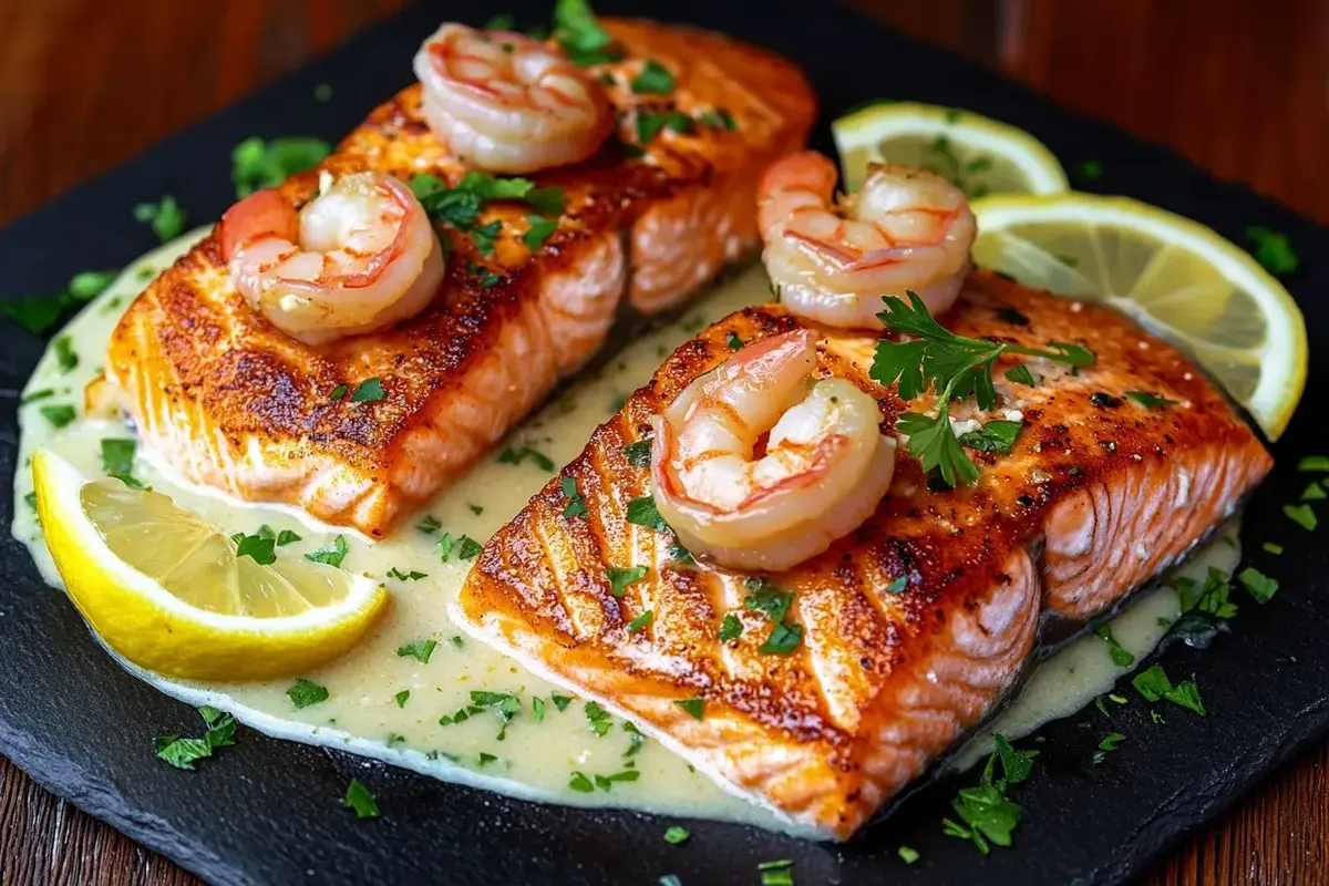 Salmon and Shrimp Recipe
