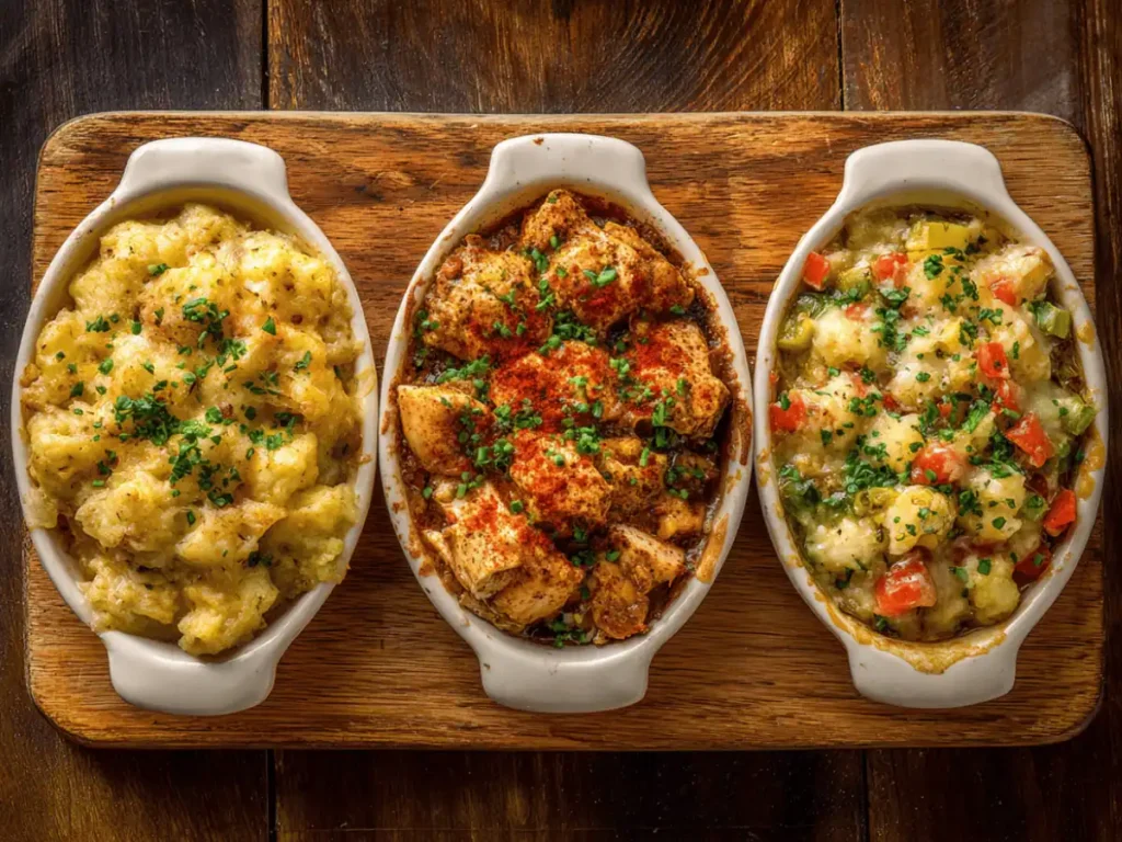 chicken dumpling bake variations